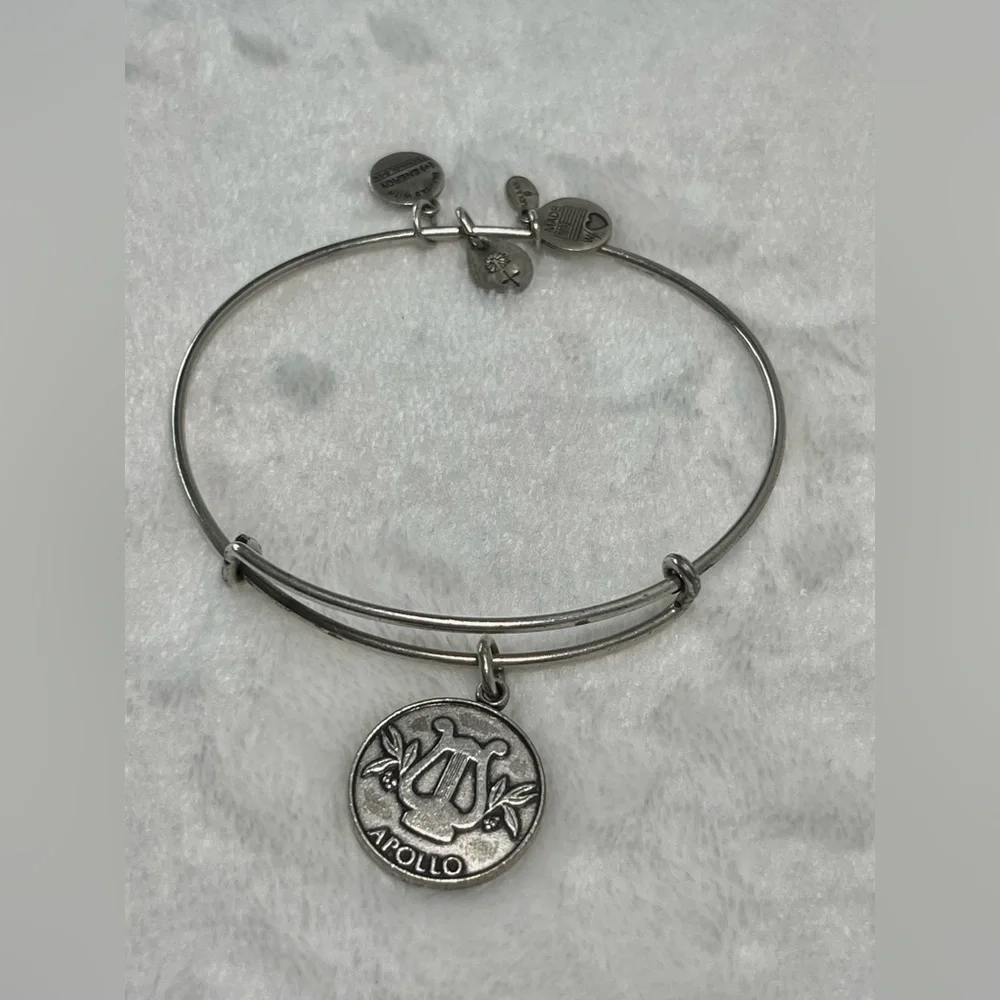 Alex and Ani bangle charm bracelet Apollo